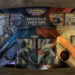 Pokemon TCG Battle Arena Deck Black & White Kyurem Box Set (Factory Sealed)
