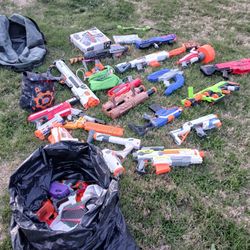Nerf Gun Collection Plus Extras