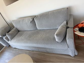 IKEA grey couch