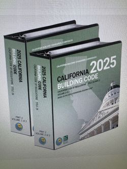 2025 California BUILDING CODE VOL1+2