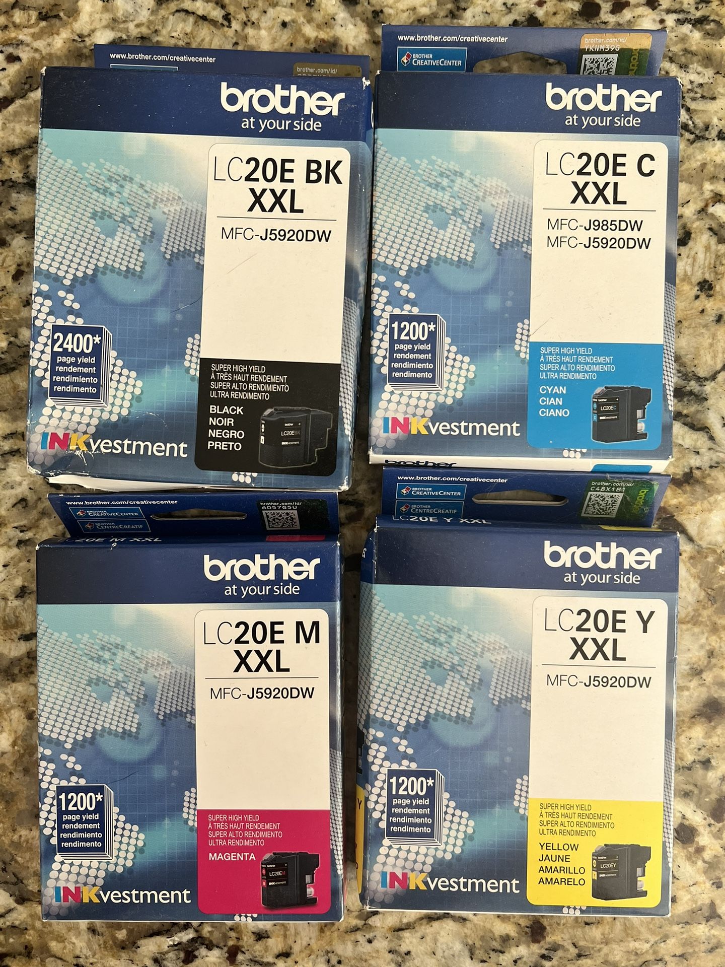 Brother Printer Ink Cartridges - 4