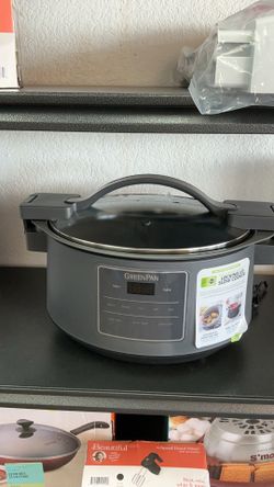 8QT Locking Lid Slow Cooker