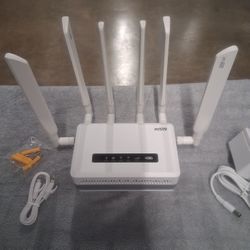 NEW IN THE BOX, CSG DUAL BAND 5G WIRELESS BUSINESS ROUTER, PRICE REDUCED AND READY TO SELL, GREAT ROUTER FOR HOME OR OFFICE. PRICED 100'S BELOW RETAIL