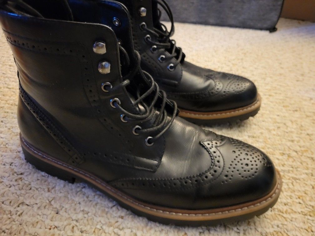 Club Room Wing Tip Boots