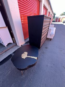 Good Brand Black Dresser Real Wood