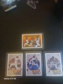 Reggie Jackson 4 Cards 