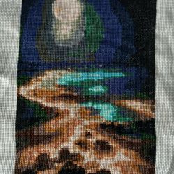 Cross Stitch "Moon stream"