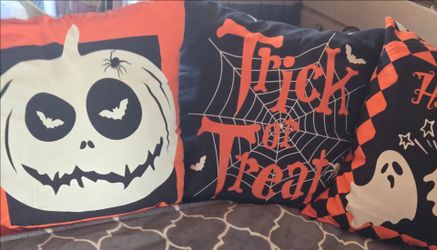 Halloween pillows $20 for all four
