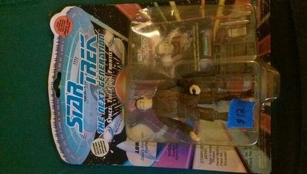 Star Trek action figure. Lore