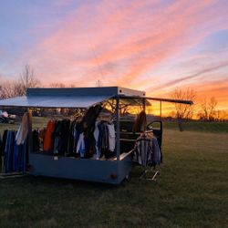 Vintage Mobile Pop-Up Shop / Vendor Booth  Carnival Style Concession Trailer (8x12+)