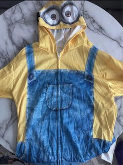 Universal Minions Zip up Hoodie Halloween Costume