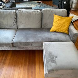 Medium Suede Couch