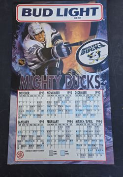 Mighty Ducks 93/94 Calendar
