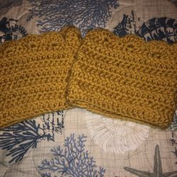 Knitted Boot Toppers   