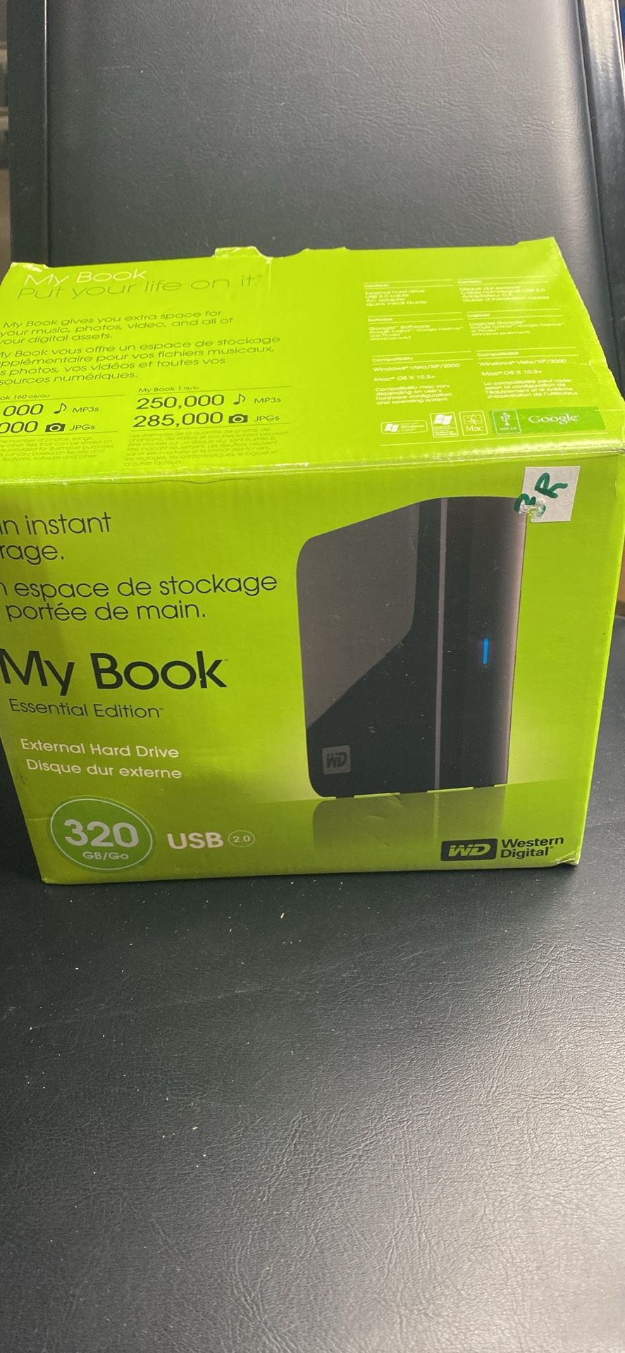 Western Digital My Book Essential 1 TB USB 2.0 Desktop External Hard Drive