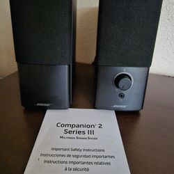 Bose Companion Speakers 