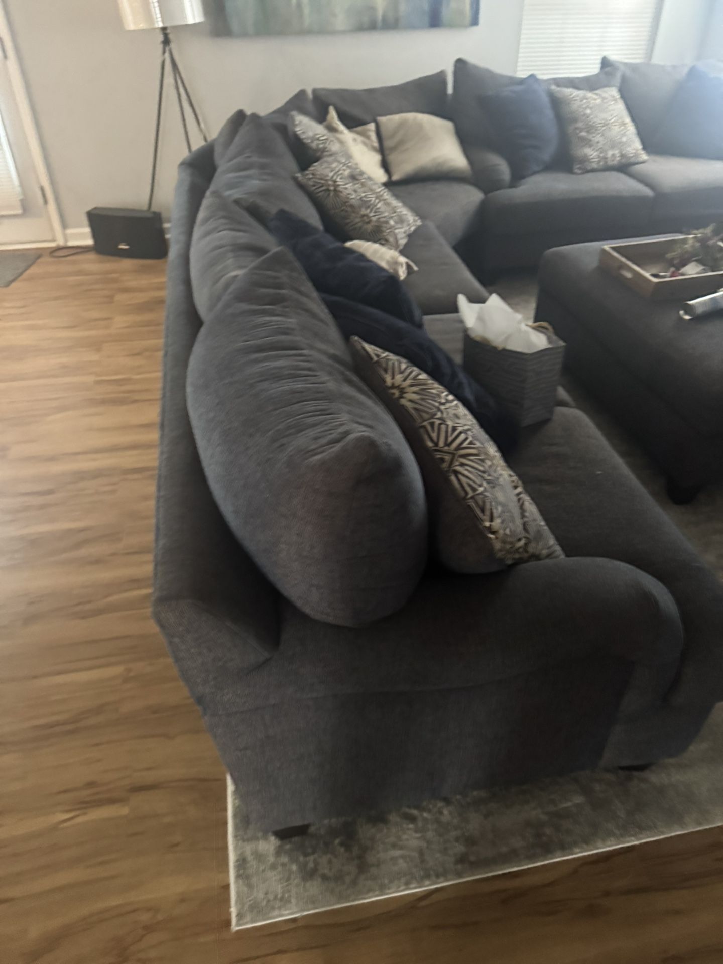 3 Piece Sectional Couch And Futon