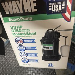 1/3 Hp Sump Pump 