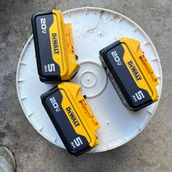 Baterías De 5 AH $55 Cada Una Nuevas 