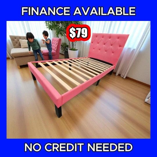 🔥 TWIN BED DEAL! ✨ ¡OFERTA DE CAMAS 🛏️ Only $79 ➕ ADD MATTRESS $99 🎉DELIVERY AVAILABLE FINANCE AVAILABLE 📦 #P F9417T