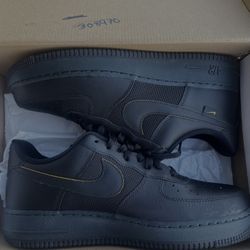 Black / University Gold Air Forces 