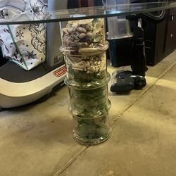 Custom Made Glass Table