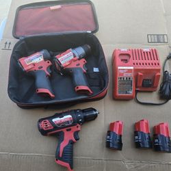 Milwaukee M12 Fuel Combo Pack