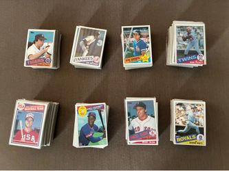 1985 Topps Baseball Card set