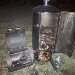 Barbecue upright smoker