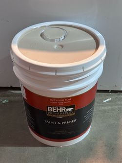 5 Gallon Paint Light Beige / Beige Claro Behr Premium Plus Exterior Flat
