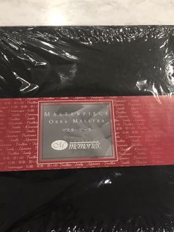Black Album New 12x12 With No Pages