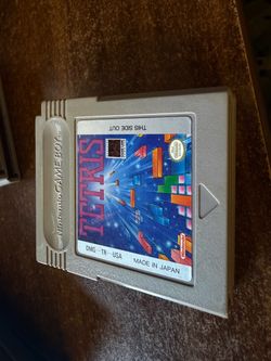 Tetris Nintendo Game Boy Cartridge
