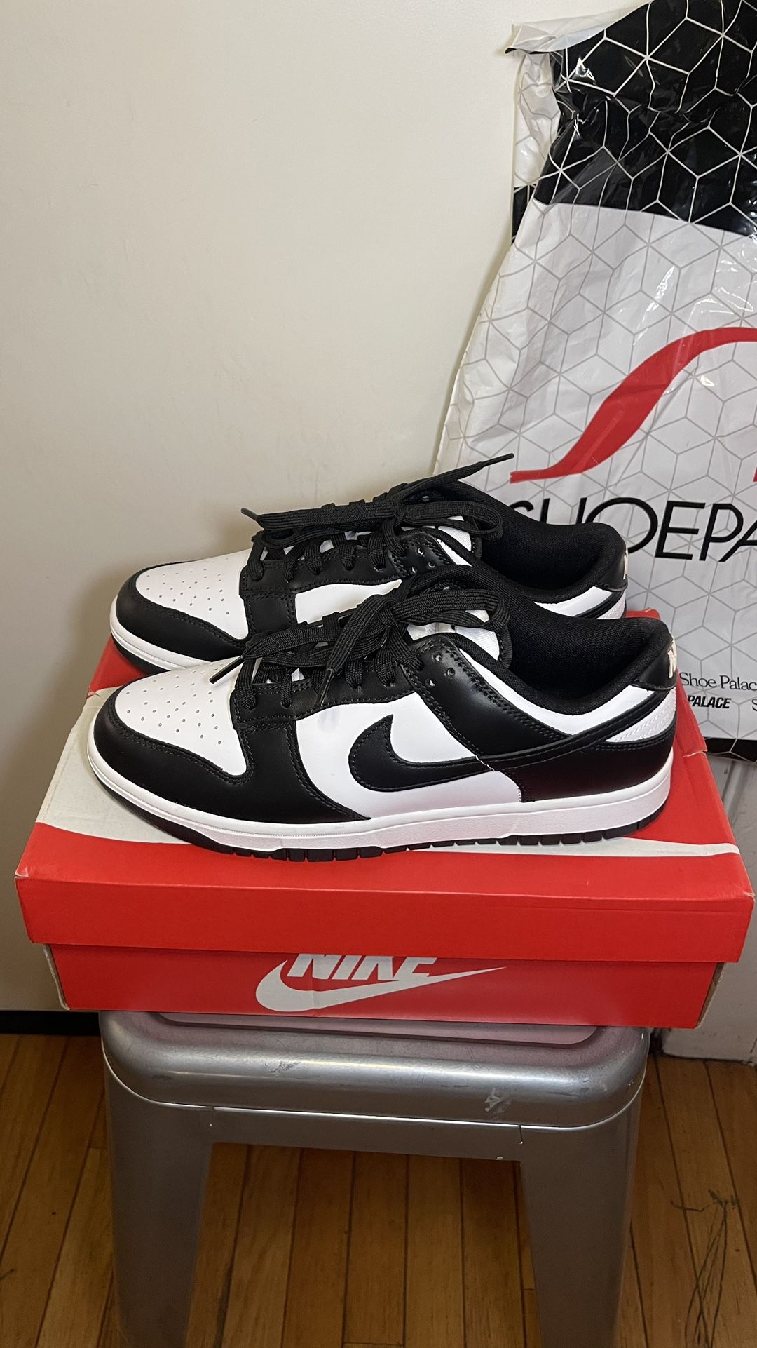 Black And White Nike Dunks (Size 9.5 In Men's)
