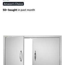 Outside Patio Bbq Grill Door 