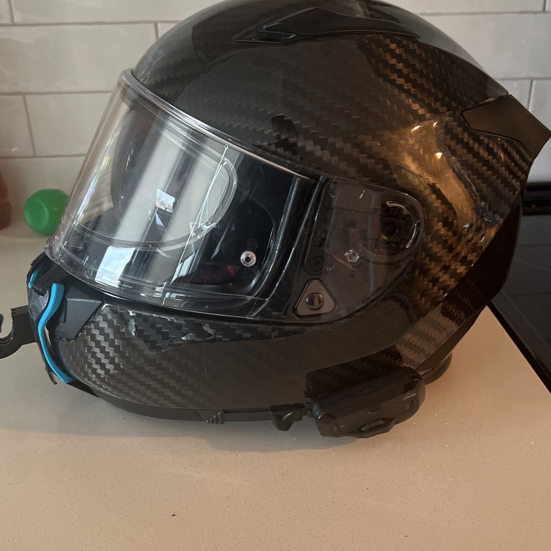 Sedici XL Motorcycle Helmet Carbon Fiber