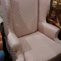 Pink Queen Ann Chair 