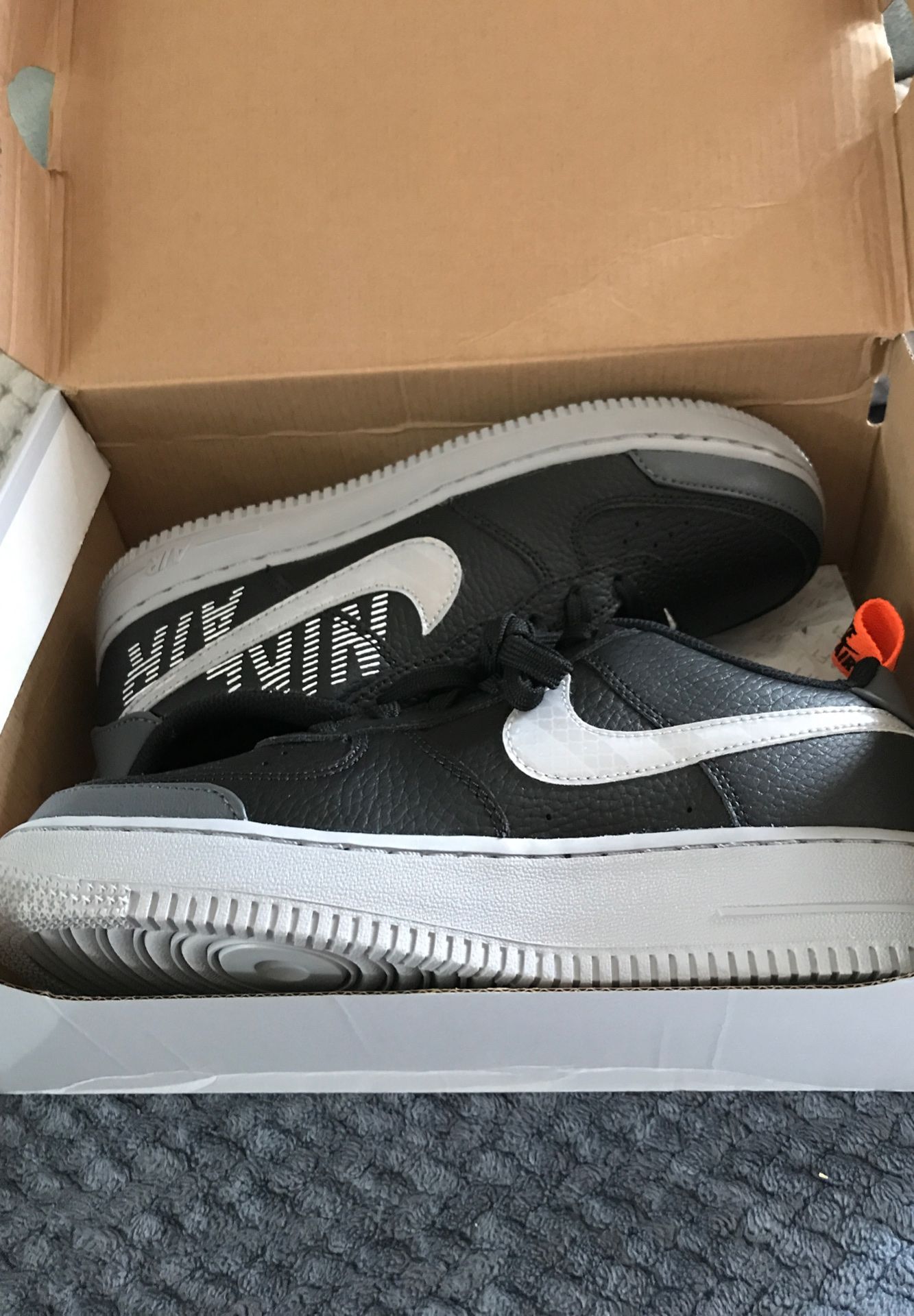 Black and Grey Air Force 1’s