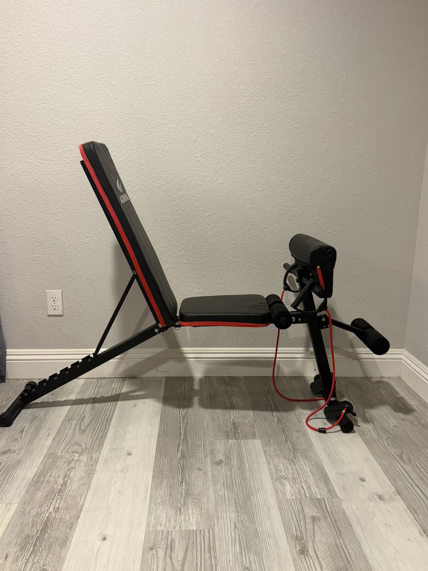Home Gym Adjustable Weight Bench Workout Bench, Mosunx Adjustable Sit Up Incline Abs Benchs Flat Fly Weight Press Fitness