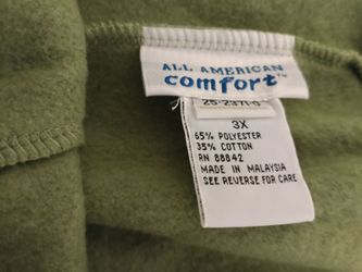 Size 3 X  Olive green women's sweat pants