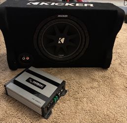 Kicker down firing sealed 10 (Amp Included)