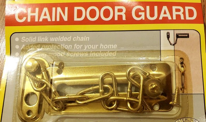 Chain Door Guard brand new In package $4