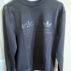 Men Women Unisex Adidas Sweatshirt Crew Neck Fashion 