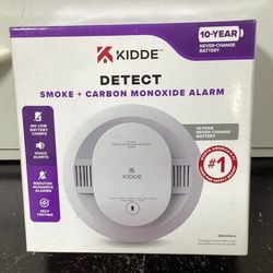 KIDDE DETECT 10-Year Smoke & Carbon Monoxide Alarm Voice Alerts 30CUD10-V NIB