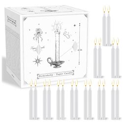  Pack White Spell Chime Candles, 4 Inch 100 count per box