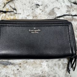 Kate Spade Large Black Wallet