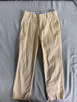 Boys size 8 Tommy Hilfiger flat front chino dress pant