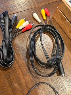 Sega Genesis AV cables