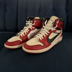 Nike x Off White jordan 1 chicago size 12 