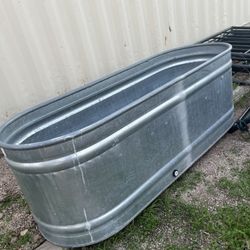 Galvanized Horse Trough