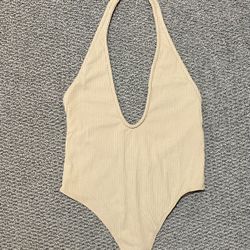 RESA plunge halter body suit, Size S, Brand New*